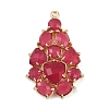Brass Glass Pendants KK-R224-16A-G-1
