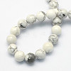 Natural Howlite Round Beads Strands G-S176-4mm-2