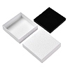 Square Cardboard Necklace Box LS-CBOX-Q038-02B-2