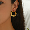 Stainless Steel Stud Earrings TO6247-1-2