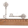 Key Tibetan Style Pendant Rhinestone Settings LS-TIBEB-A101291-AS-LF-3