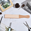 Beech Wood Leather Sharpening Board AJEW-WH20006-374-4