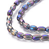 Electroplate Glass Beads Strands EGLA-T020-11-4