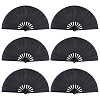 Oxford Cloth & Plastic Folding Fan AJEW-WH0696-500B-1