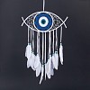 Creative Evil Eyes Dream-catching Decoration Pendant HJEW-K034-02-1