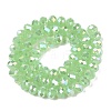 Electroplate Glass Beads Strands EGLA-A044-J8mm-B01-3