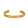304 Stainless Steel Cuff Bangles for Women STAS-OY018-03G-1