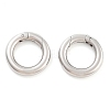 Non-Tarnish 316 Stainless Steel Spring Gate Rings LS-STAS-M296-01P-C-01-2