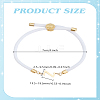 1pc Adjustable Nylon Cord Slider Bracelets for Women BJEW-LP0001-33Z-G-2