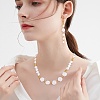 300Pcs 4 Style ABS Plastic Imitation Pearl Beads KY-SZ0001-39-6
