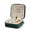 Square Velvet Jewelry Storage Zipper Boxes CON-P021-01E-2