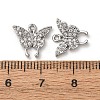 Brass Micro Pave Cubic Zirconia Pendants ZIRC-L105-13P-3