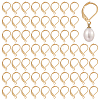 120Pcs 304 Stainless Steel Leverback Earring Findings STAS-ME0001-05-1