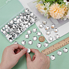 100Pcs Self-Adhesive Acrylic Rhinestone Stickers DIY-FG0007-45-3