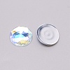 Acrylic Faceted Cabochons OACR-WH0025-11B-1