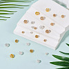 24Pcs Rack Plating Brass Pave Clear Cubic Zirconia Beads KK-TA0002-59-6