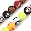 Handmade Polymer Clay Beads Strands PY-CBAEC33-01G-1