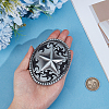 Zinc Alloy Buckles FIND-GF0009-21B-3