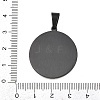 Jesus Theme 304 Stainless Steel Pendants STAS-D387-01A-EB-3