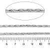 304 Stainless Steel Boston Link Chains STAS-P386-05A-P-2