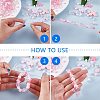 150 Pieces Random Rose Acrylic Beads Bear Pastel Spacer Beads Butterfly Loose Beads for Jewelry Keychain Phone Lanyard Making JX543C-3