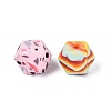 Printed Silicone Beads SIL-N006-17-3