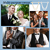 4Pcs 2 Colors Zinc Alloy Hanging Chain Brooch FIND-GA0008-67-5
