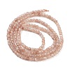 Natural Strawberry Quartz Beads Strands G-H042-B19-01-3