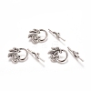 Tibetan Style Alloy Toggle Clasps TIBE-L003-034AS-1