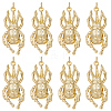 10Pcs Brass Pendants KK-BBC0021-61-1