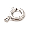 Brass Spring Ring Clasps KK-D407-20P-B-2