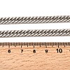 5.5MM 304 Stainless Steel Cuban Link Chain Necklaces for Men NJEW-B134-08A-P-5