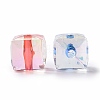 Transparent Acrylic Beads OACR-P011-08J-3