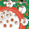 100Pcs Christmas Theme Paper Printed Gift Tags CDIS-FS0001-17-2
