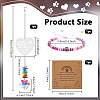 1Pc Glass Heart Hanging Suncatchers AJEW-NB0008-71-2