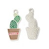 Alloy Enamel Pendants ENAM-G212-14P-2