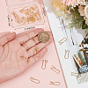30Pcs Rack Plating Brass Earring Hooks KK-BBC0014-11-3
