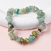 Natural Amazonite Stretch Bracelets BJEW-JB03681-06-1