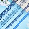 4 Styles Polyester Lace Trim OCOR-GF0005-25A-3