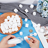 48Pcs 3 Styles Plastic Bottle Caps FIND-OC0003-67B-3