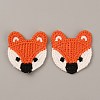 Animal Polyester Knitted Appliques DIY-WH0399-42G-1