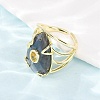 Natural Labradorite Cuff Rings GG-CBA5FCC-03G-06-3