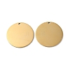 304 Stainless Steel Pendants STAS-Q308-09V-G-1