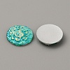 Resin Cabochons CRES-WH0001-49D-2