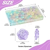 180Pcs 6 Colors Transparent Acrylic Beads OACR-FS0001-91-4