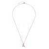925 Sterling Silver Pendant Necklaces NJEW-BB34139-RG-3