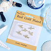 8Pcs Brass Pendants KK-BBC0014-36-6
