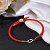 1Pc Adjustable Nylon Cord Slider Bracelets for Women BJEW-LP0001-32C-02-3