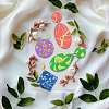 Silicone Clay Texture Mat AJEW-WH0447-048-4