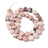 Natural Pink Opal Beads Strands G-P534-A10-02-3